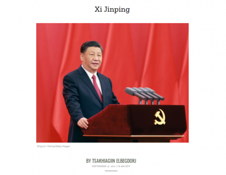 “Time” сэтгүүл Си Жиньпиний талаарх Ц.Элбэгдоржийн бичвэрийг онцолжээ