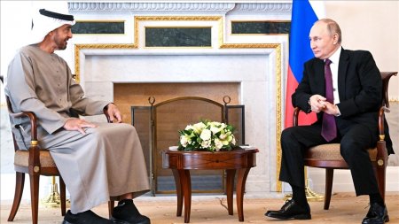 В.Путин: Москва, Абу-Дабигийн харилцаа тогтвортой байдлын чухал хүчин зүйл