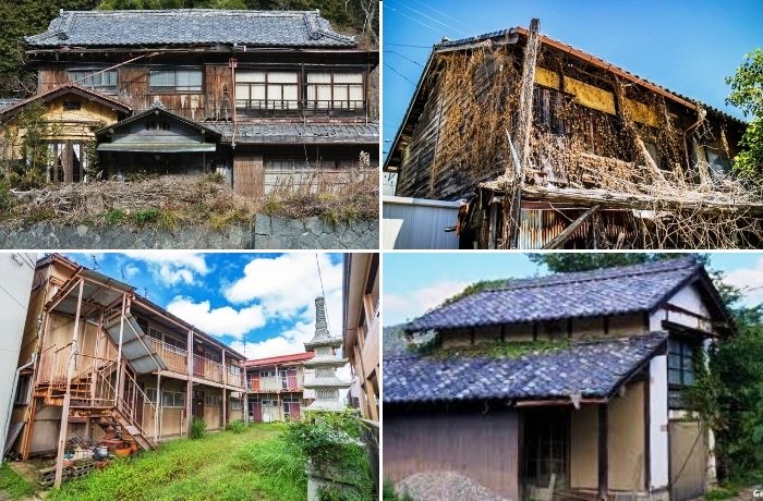 Японд эзэнгүй хаягдсан байшингуудыг хямд үнээр дуудлагаар худалдана