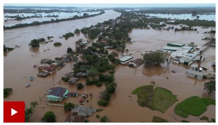 Бразил I Аадар борооны улмаас Мукум хот бүхэлдээ үерт автжээ