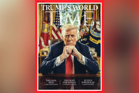 Трампаас шүүмжлэл сонссон "Time" сэтгүүл түүний шинэ зурагтай хавтсаа үзүүлэв