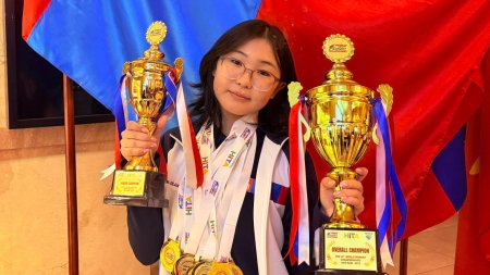 О.Наранзул ой тогтоолтын дэлхийн аварга болов