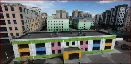 Баянзүрх дүүргийн 15 дугаар хорооны 122 дугаар цэцэрлэгийн өргөтгөлийн барилгын ажил дуусаж, улсын комисс хүлээн авлаа